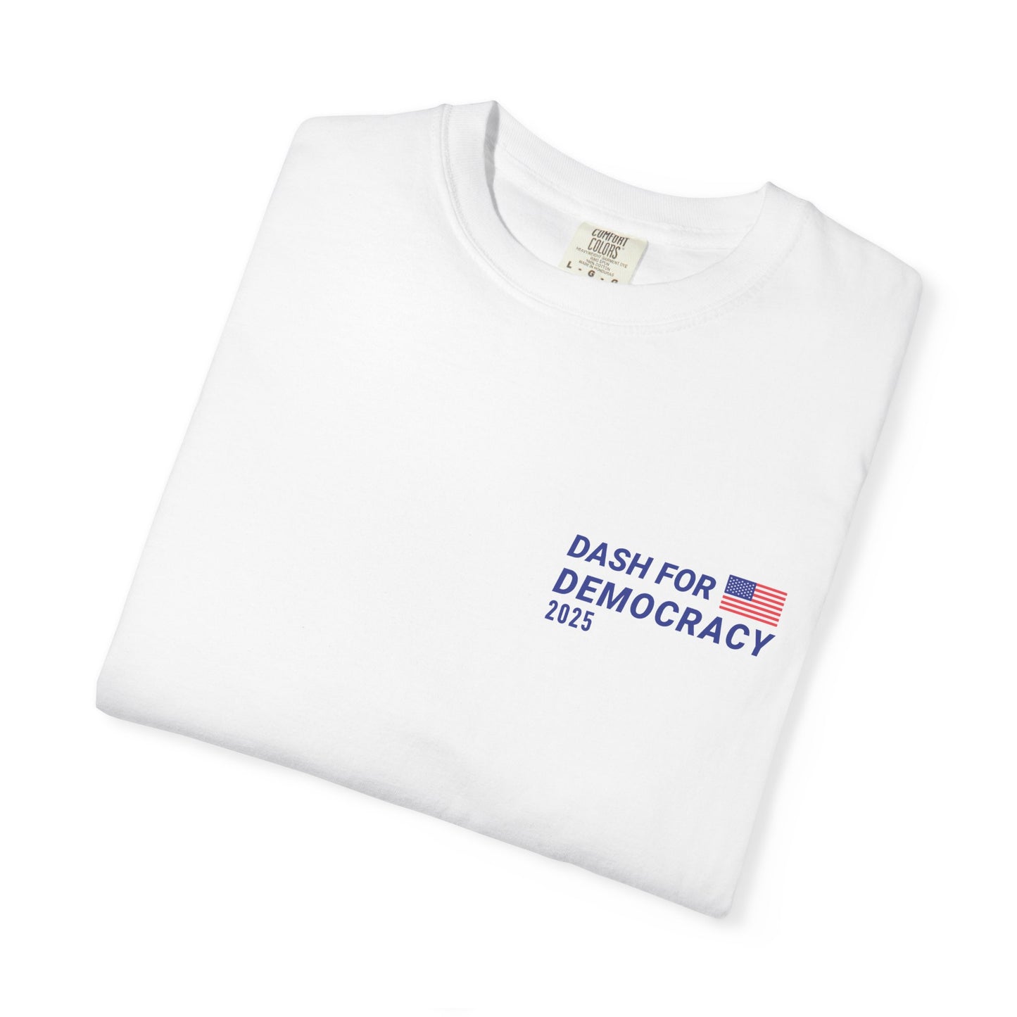 Dash for Democracy 2025 T-shirt
