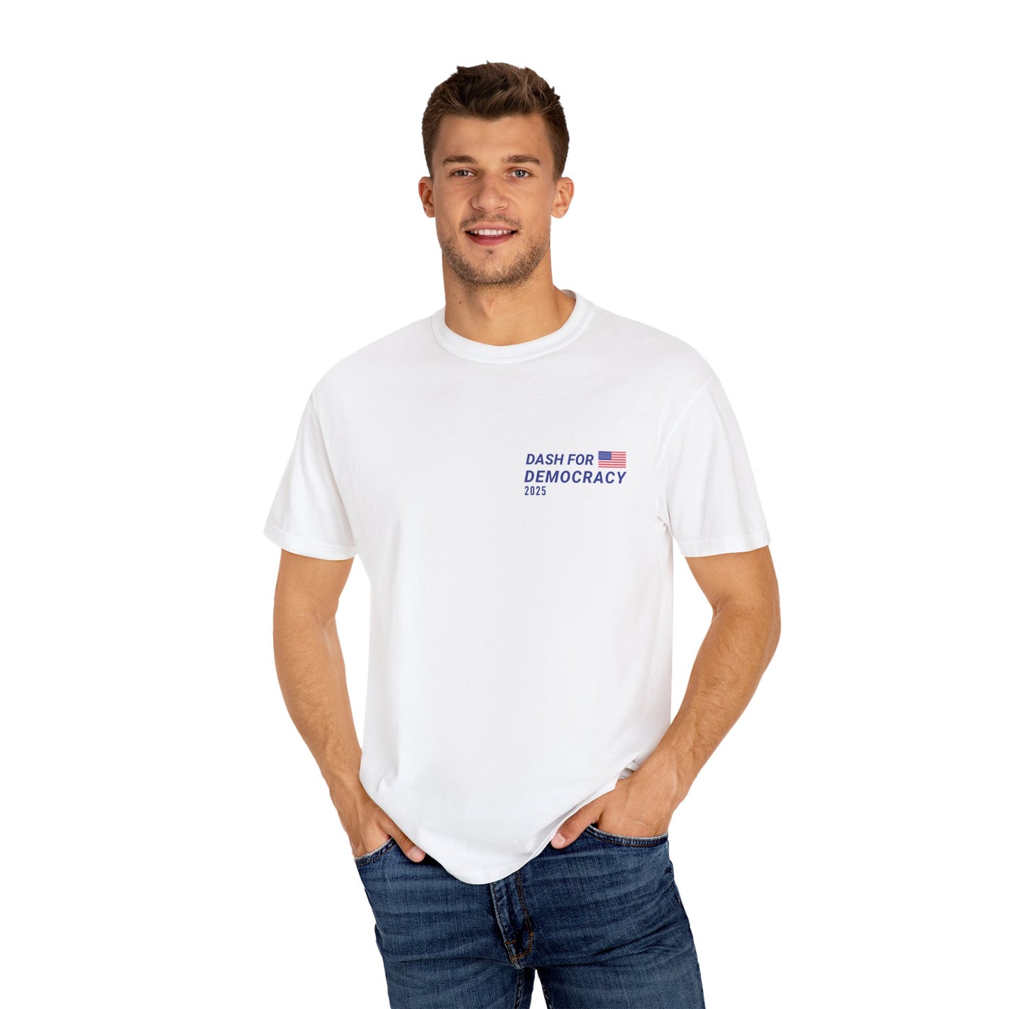 Dash for Democracy 2025 T-shirt