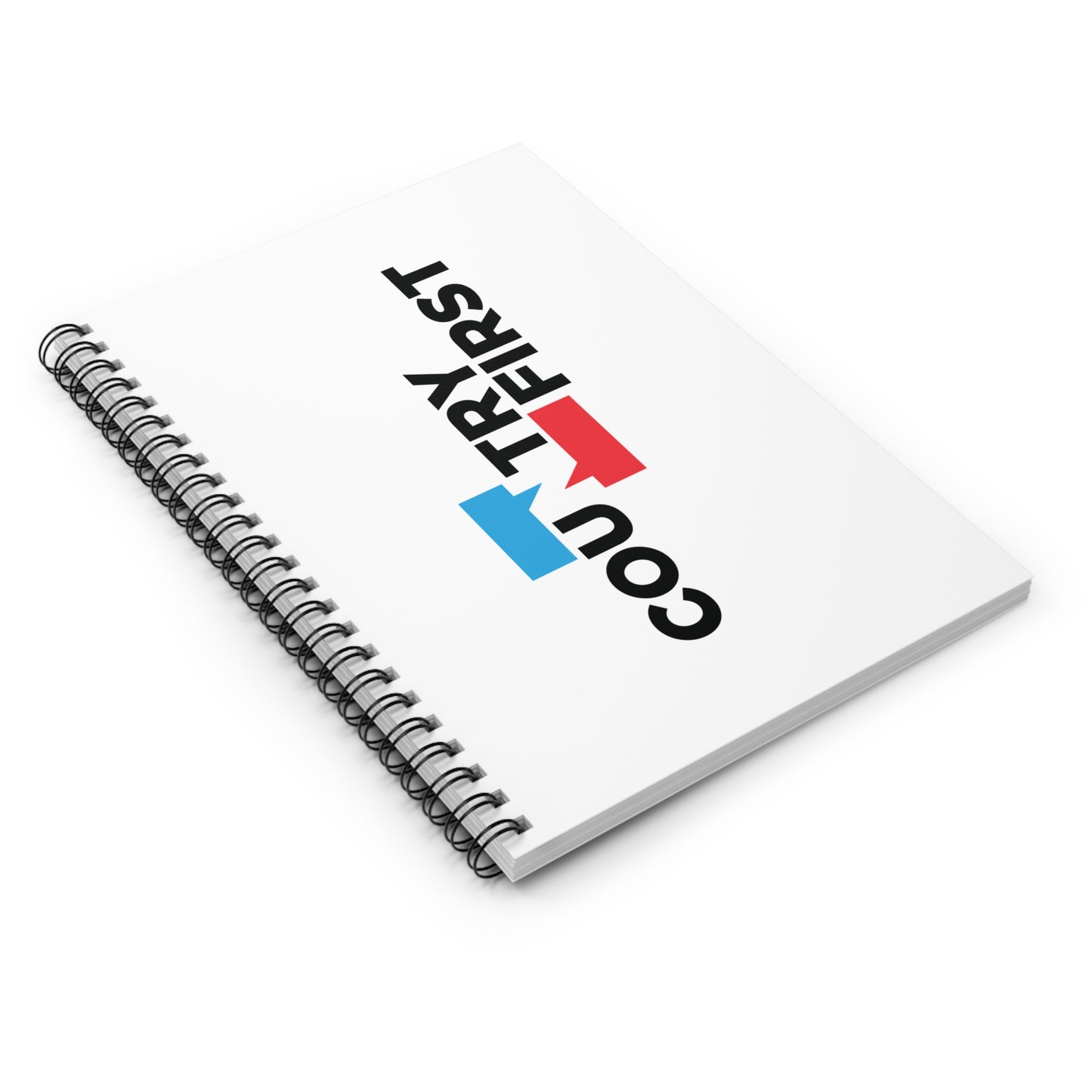 Official Country First Spiral Notebook