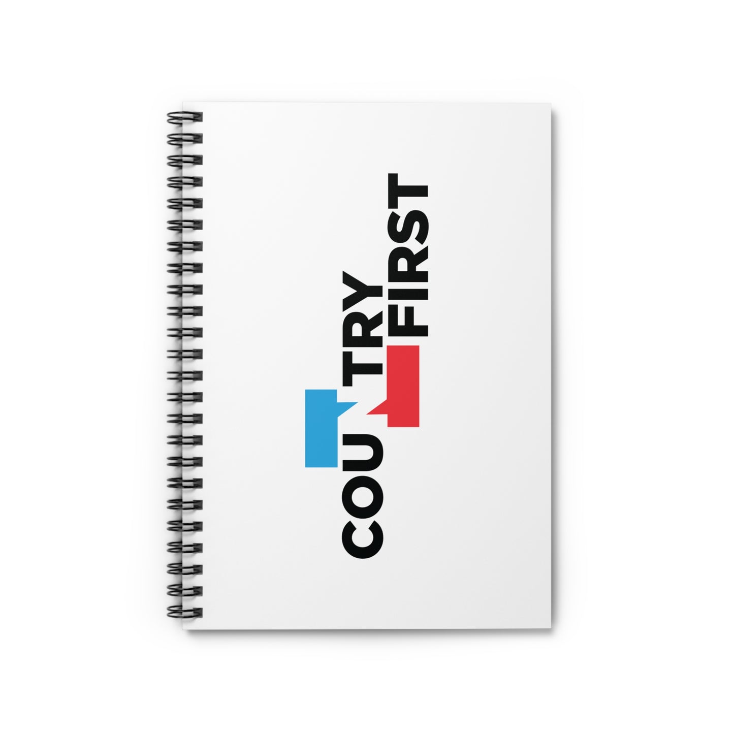 Official Country First Spiral Notebook