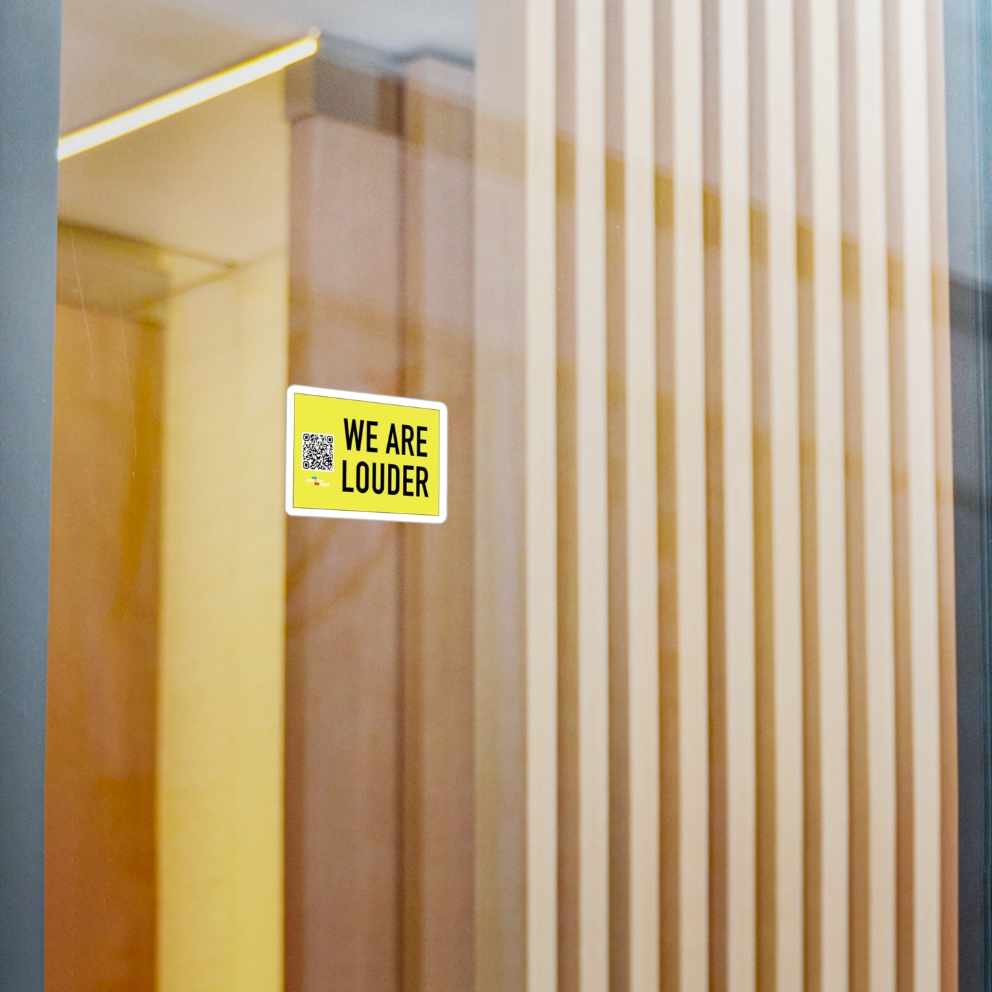 America is Louder Sticker