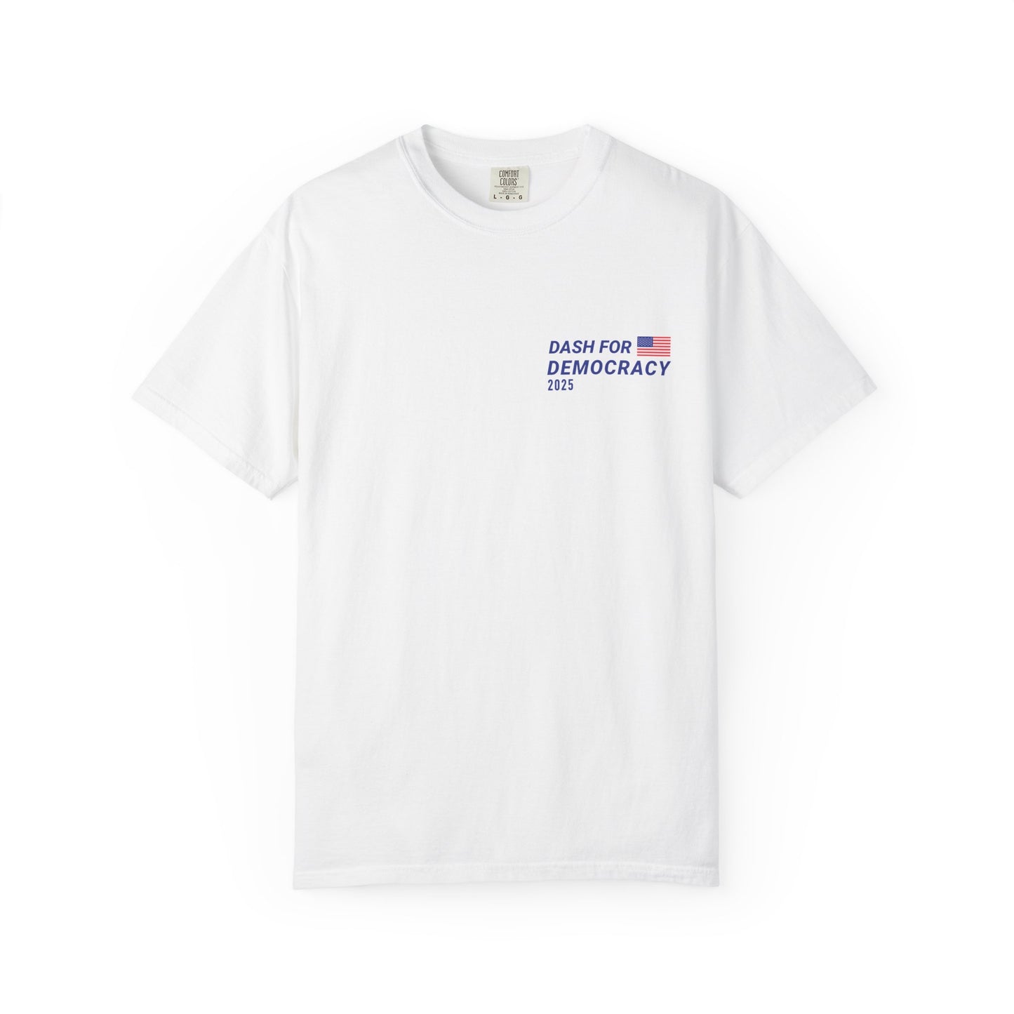 Dash for Democracy 2025 T-shirt
