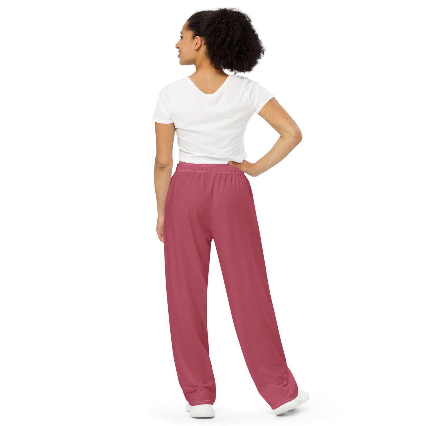 Stand For Truth Pink Wide Leg Pants