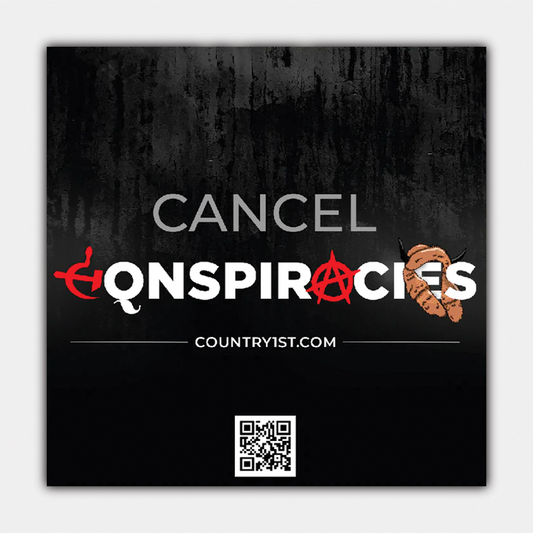 Cancel Conspiracies Sticker