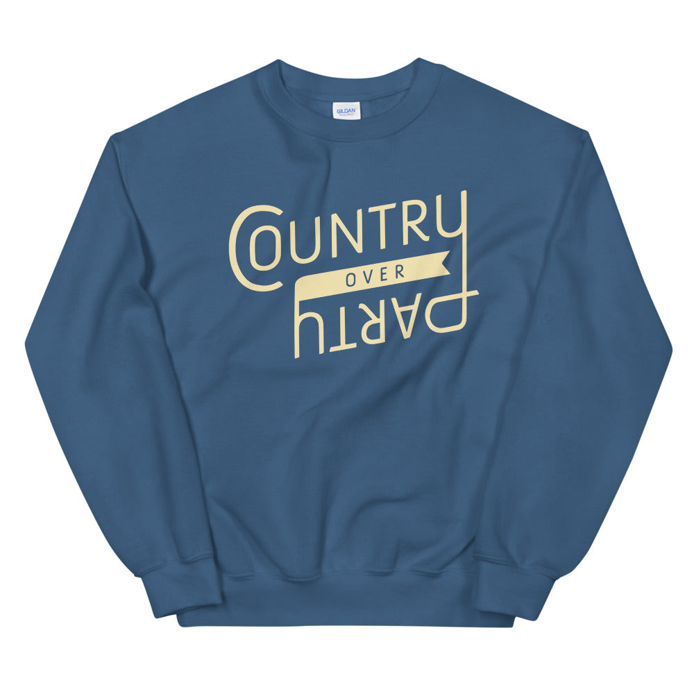 Country Over Party Unisex Sweatshirt – CountryFirst