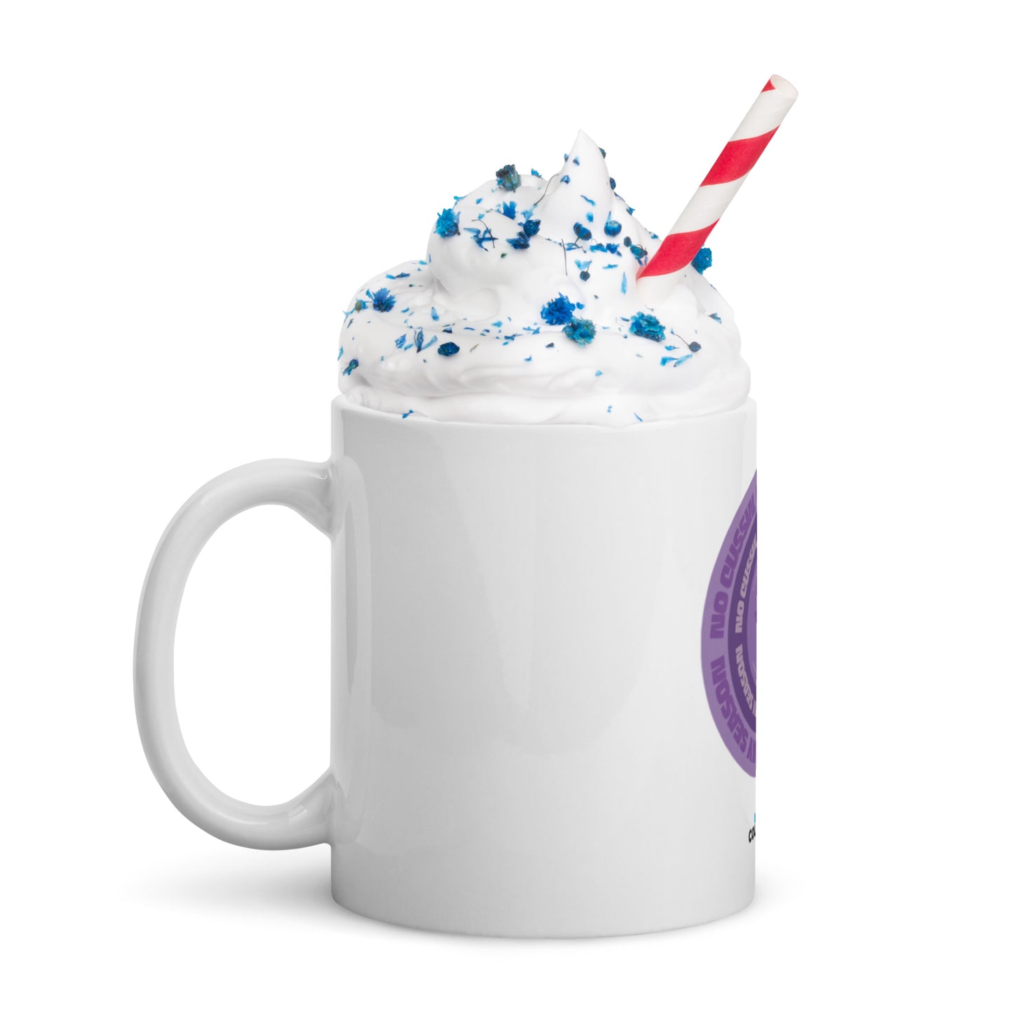 No Cussin’, Crying, or Politics Mug
