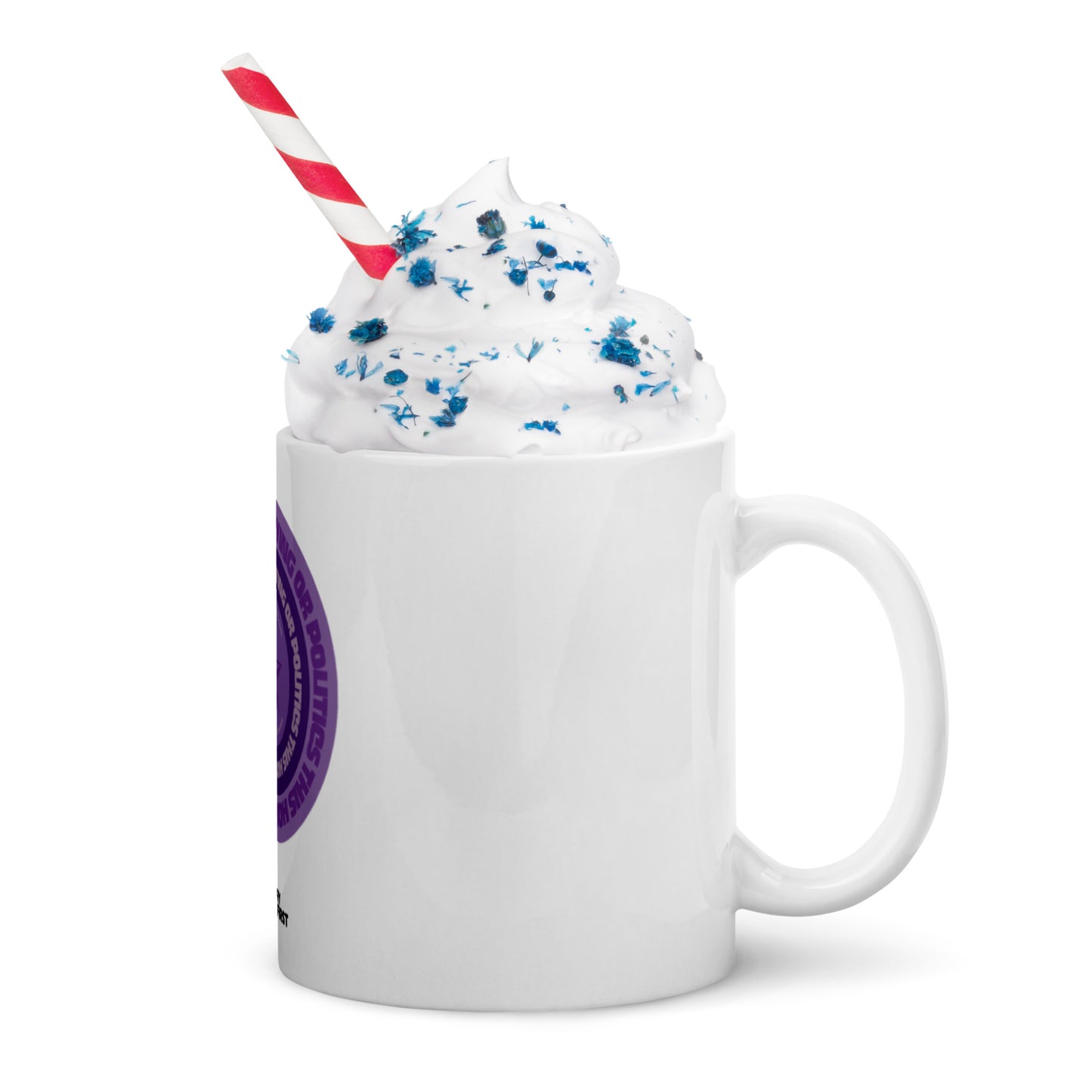 No Cussin’, Crying, or Politics Mug
