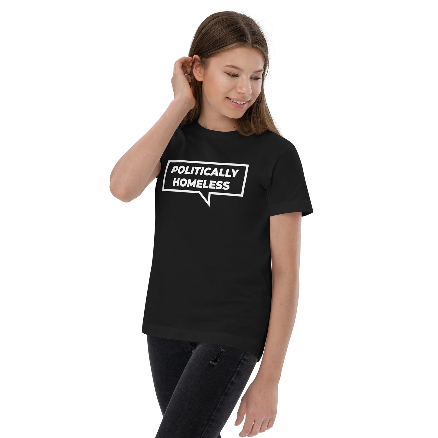 Politically Homeless Unisex Kids T-shirt