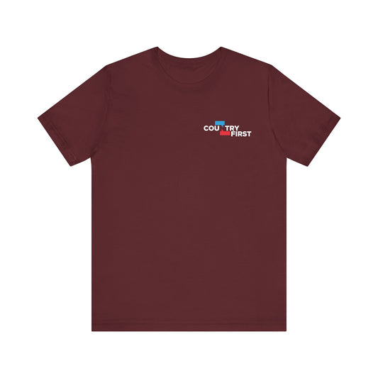 NEW COLORS! Official Country First Short Sleeve Tee