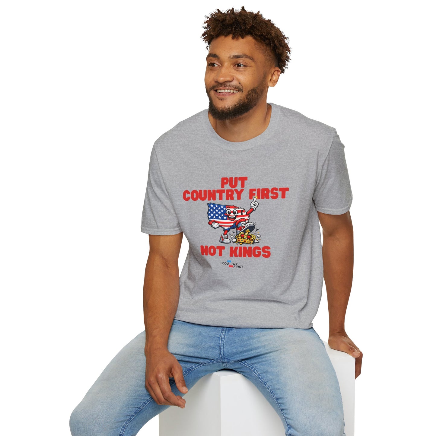 Put Country First Not Kings T-Shirt
