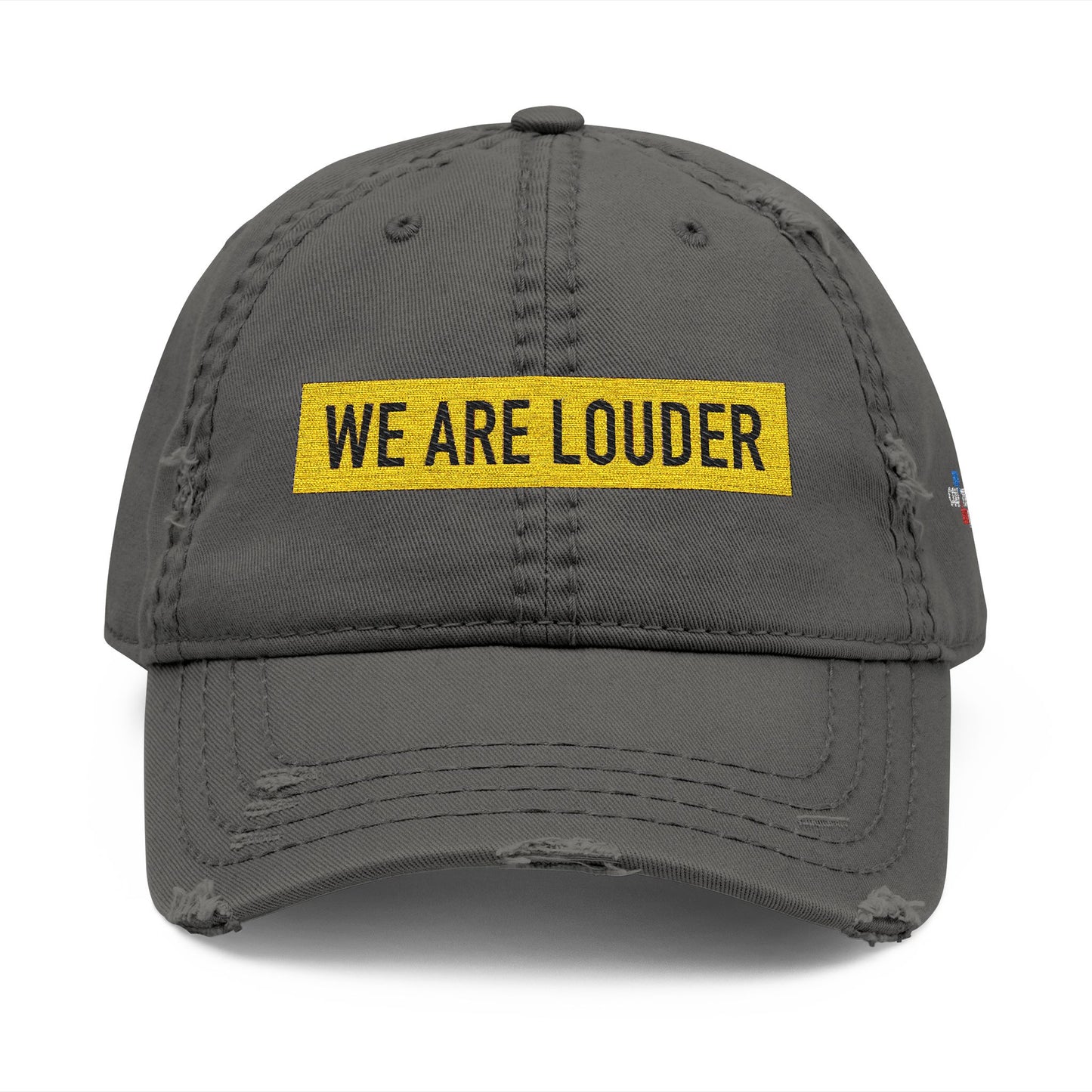 America is Louder Distressed Dad Cap