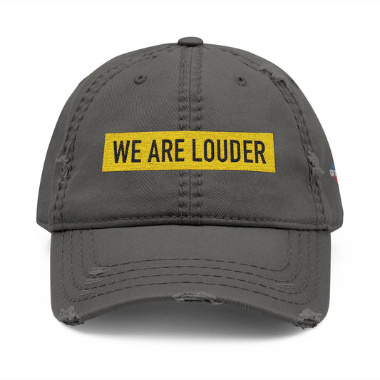 America is Louder Distressed Dad Cap