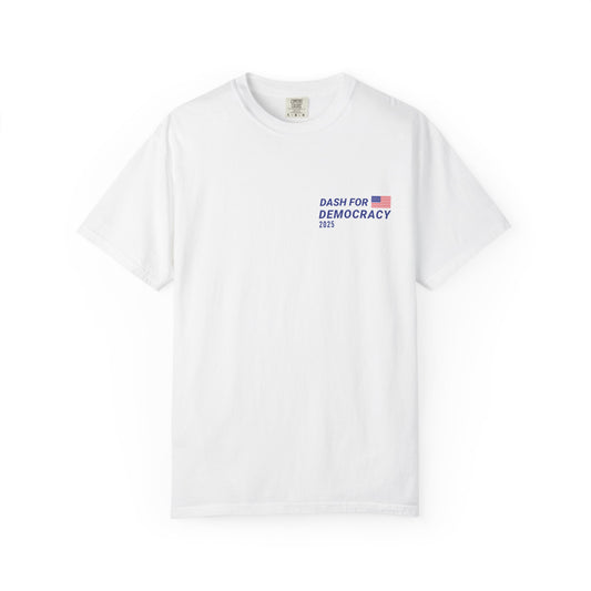 Dash for Democracy 2025 T-shirt