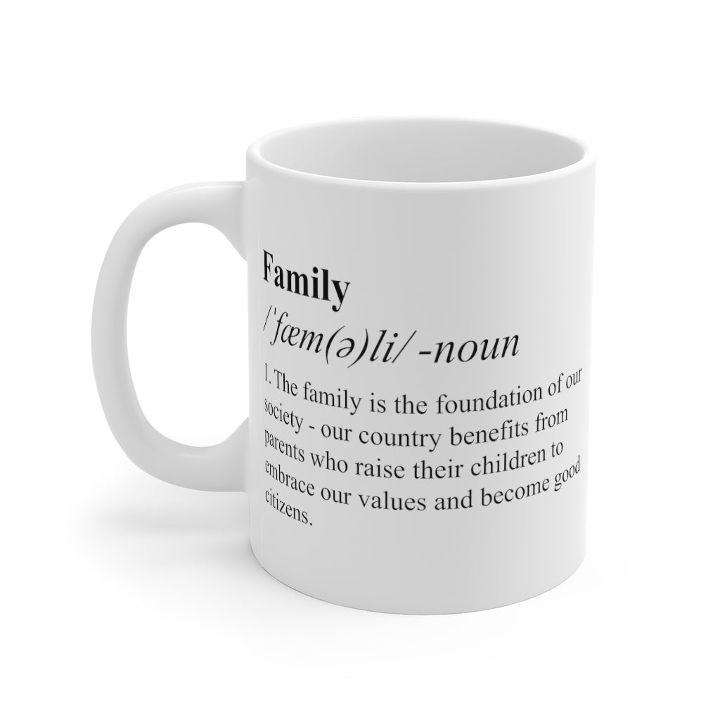 Define Family Coffee Mug