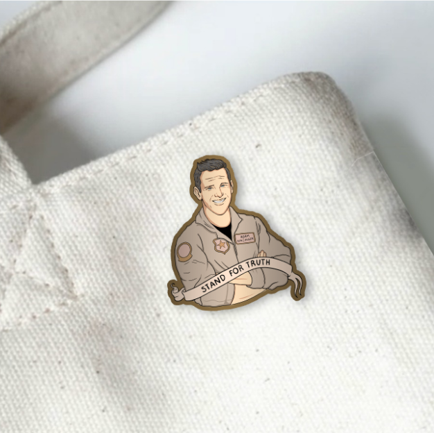 LIMITED EDITION Stand for Truth Enamel Pin