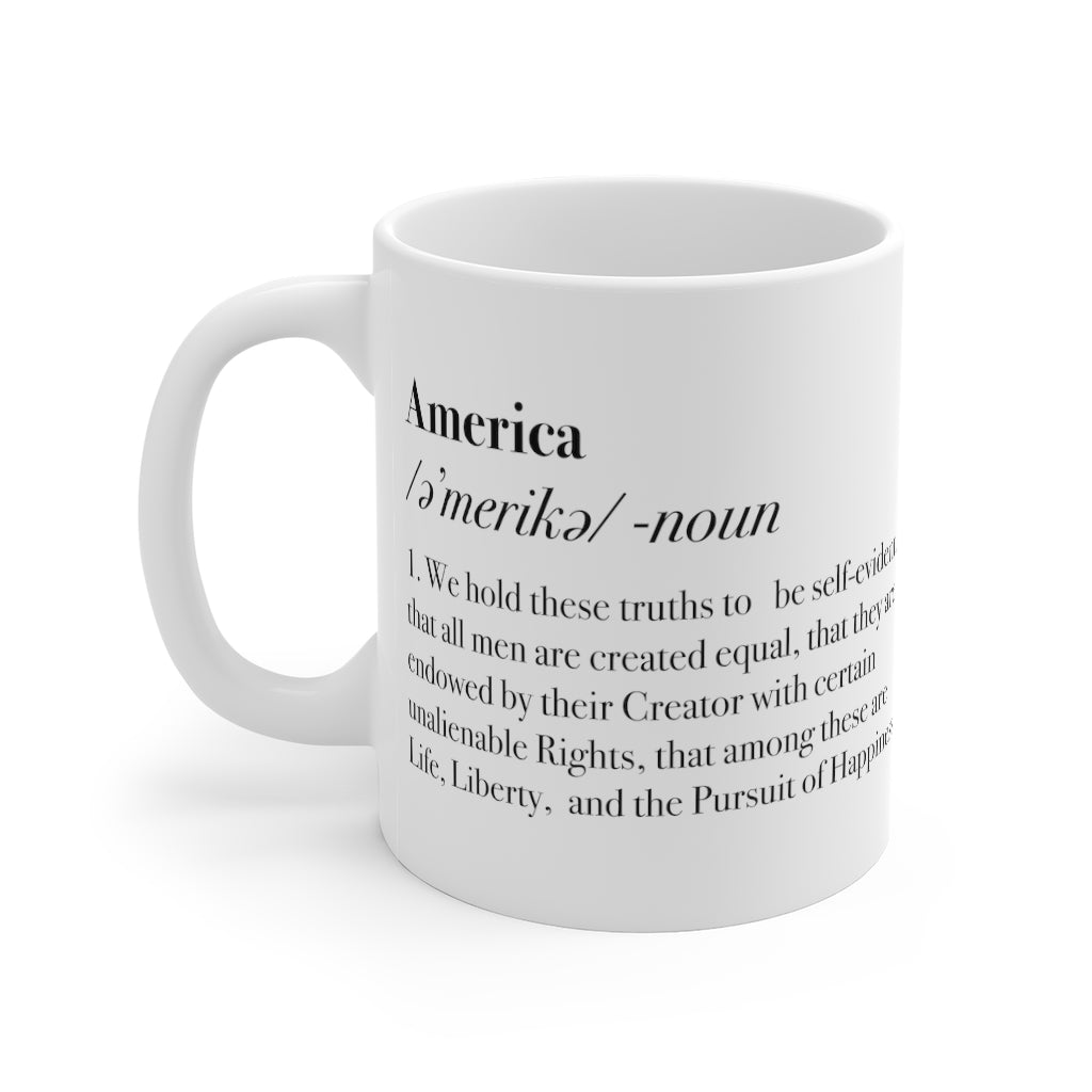 Define America Coffee Mug