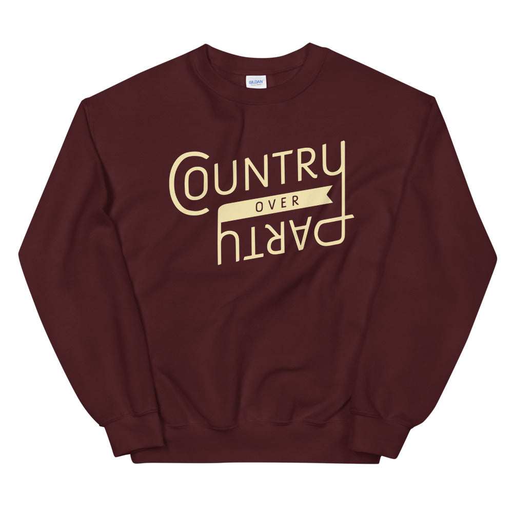 Country Over Party Unisex Sweatshirt